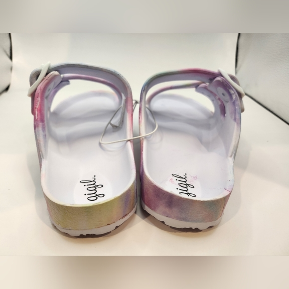 Gigil Girls Tye Dye Foam Sandals Size 13 New - Picture 4 of 9